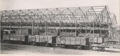 construction 1945 hangar anglais longueau 